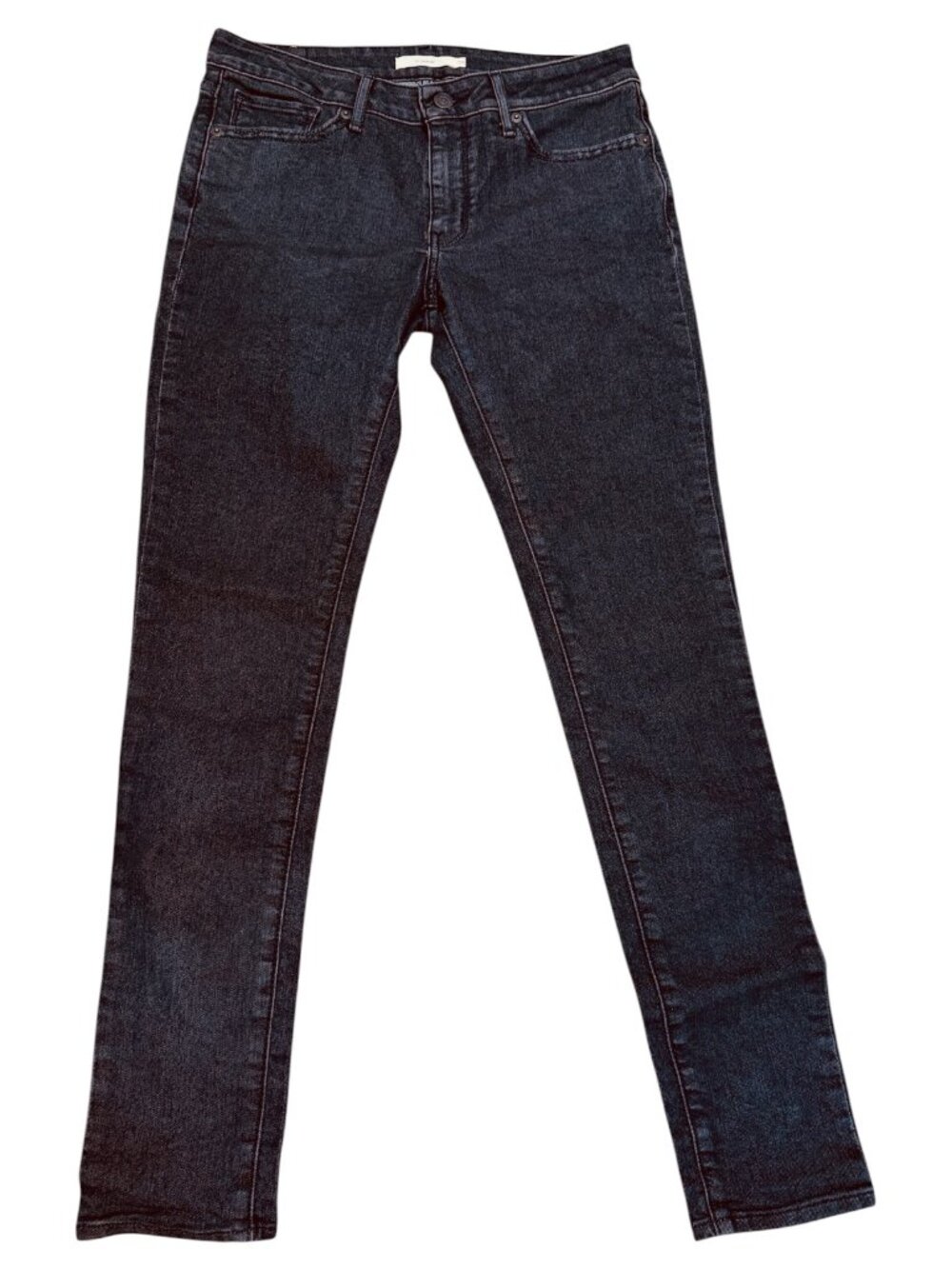 Levi 711 Skinny Jeans in black waist 30 length 32